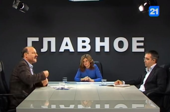 В. Гилецкий и С. Сырбу в программе "Главное"